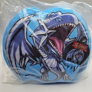 Yugioh Blue Eyes White Dragon Shaped pillow